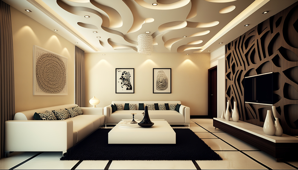 faux plafond design Tourcoing